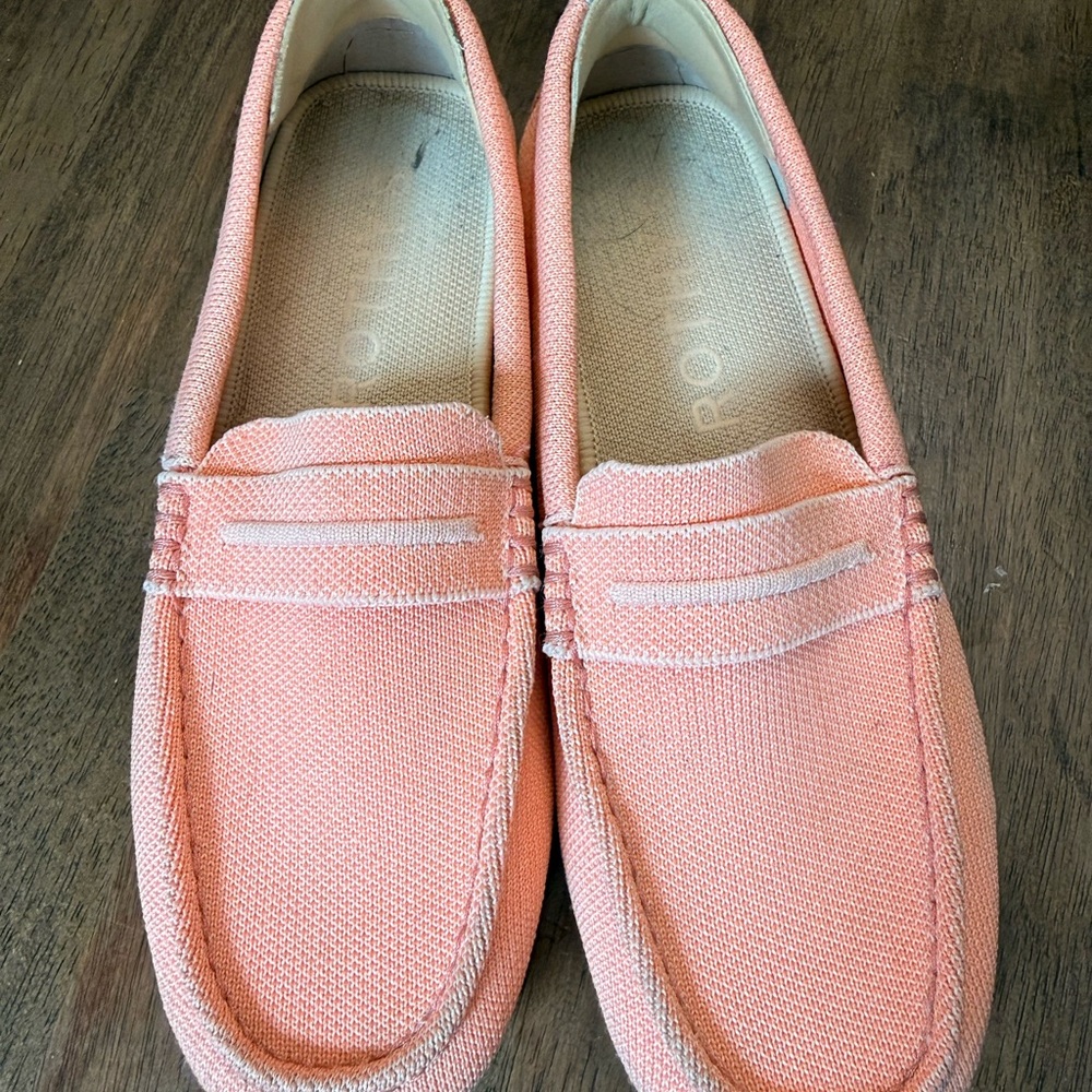 Rothy's Peach Driver Loafer